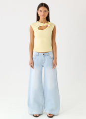 Luxie Top - Yellow