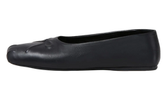 Nappa Leather Seamless Little Bow Ballet WMNS "Black" BAMS004700 P3628 00N99