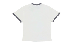 3D Logo Ringer Short Sleeve T-Shirt "White / Black" SMT152 1WB