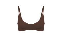 MATTE MICRO SCOOP BRA "Nike - DARK SEPIA" SKM062