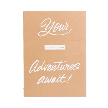 Passport "Adventure" Greeting Card