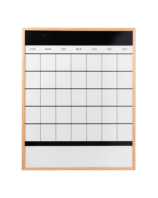 Block Monthly Calendar