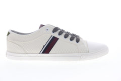 Ben Sherman Brayson Oxford BNM00063 Mens White Leather Lifestyle Sneakers Shoes