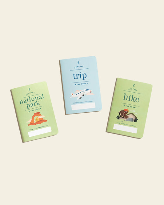 Letterfolk Kids Passport Collection Trio: Kids National Park, Kids Hike, Kids Trip
