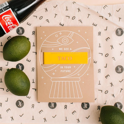 Passport "Future" Greeting Card