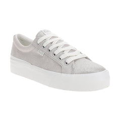 Jump Kick Duo Glitter Suede Lace Up Sneakers