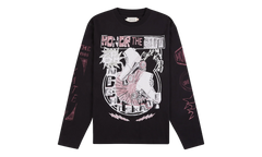 Night Skate Long-Sleeve Tee "Black" HTG250498 BLAC
