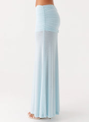 Blaze Maxi Skirt - Blue
