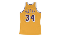 NBA Shaquille O’Neal Swingman Home Jersey "1996 Los Angeles Lakers - Gold" SMJYGS18177 LALLTGD96SON