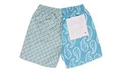 Paisley Swim Trunks "Marine / Sage" RHSS23PA78020345
