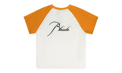 Raglan T-Shirt "White / Orange" RHDMTPS0144 ORN