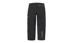 The Great China Wall Double Knee Painter Pant "SS26 - Black" SU27519