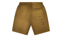 Embroidered Script Logo Sweatshorts "Camel" RHPF23SH051500003 CAML
