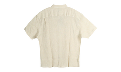 Crinkled Check Short Sleeve Shirt "TAN" 1110371 TANN