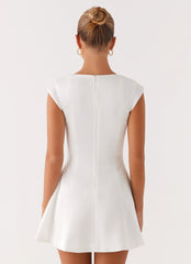 Maryjane Mini Dress - White