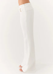 Shaniqua Pant - White