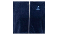 Air Jordan Velour Full Zip Track Jacket "Blue" AH2357 410