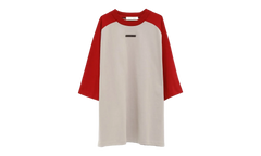 Baseball Short Sleeve Tee "Smoke Grey / Crimson" 125HO254481F