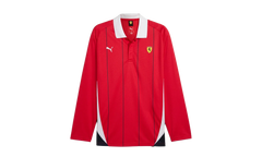 SCUDERIA FERRARI RACE JERSEY LS POLO "Rosso Corsa" 631265 02