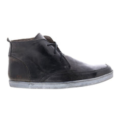 Bed Stu Duke II F437514 Mens Gray Leather Lace Up Casual Dress Boots