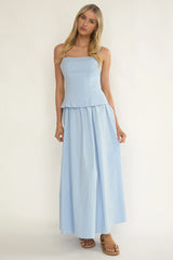 Antonita Cami Strap Maxi Dress Blue